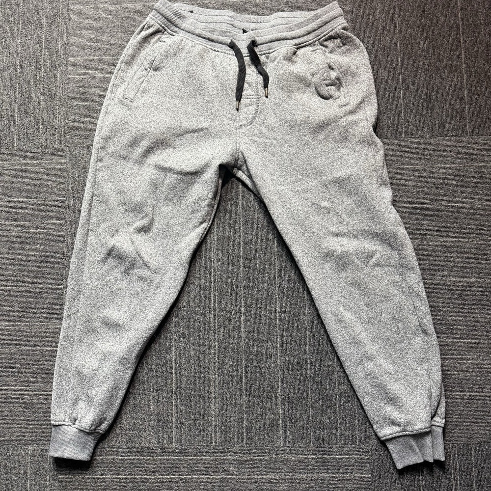 Southpole Joggers Men's 2XL Gray Elastic Waistband Pull On Fleece Sweatpants